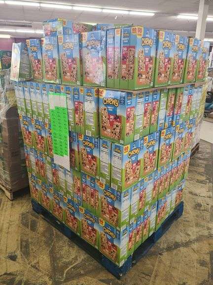 5) Quaker Chewy Granola 60ct Variety 60ct