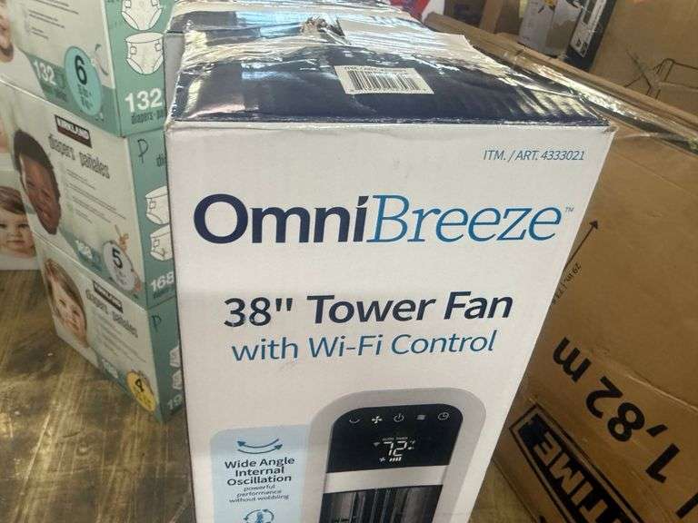 2) Omnibreeze Tower Fans
