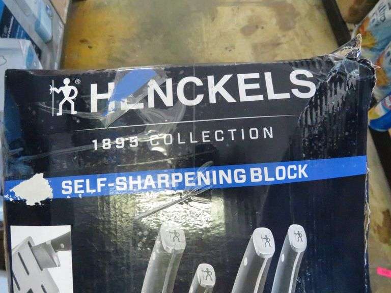 * Henckels Self-Sharpening Knife Block