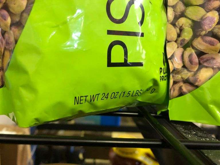 3) Wonderful No Shell Pistachios