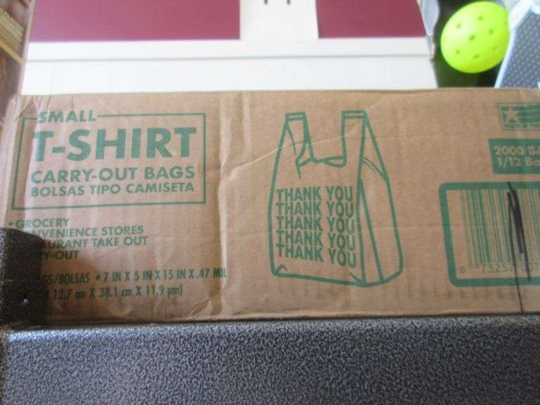 Small T-Shirt Carry-Out Bags