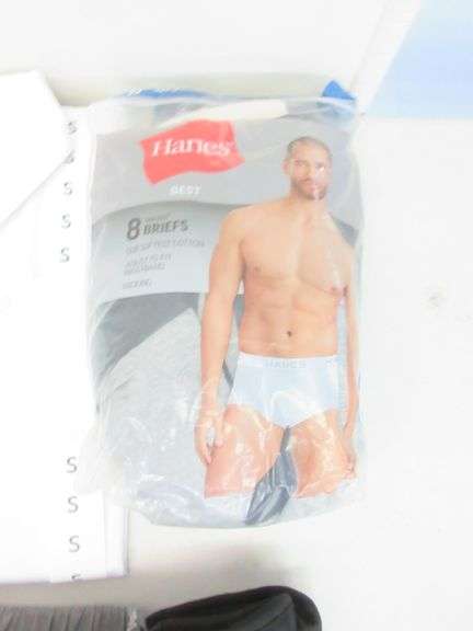 2) Performance Polo, WP Shorts, Chubbies Shorts, Free Country Gloves, Hanes Briefs 8-Pack