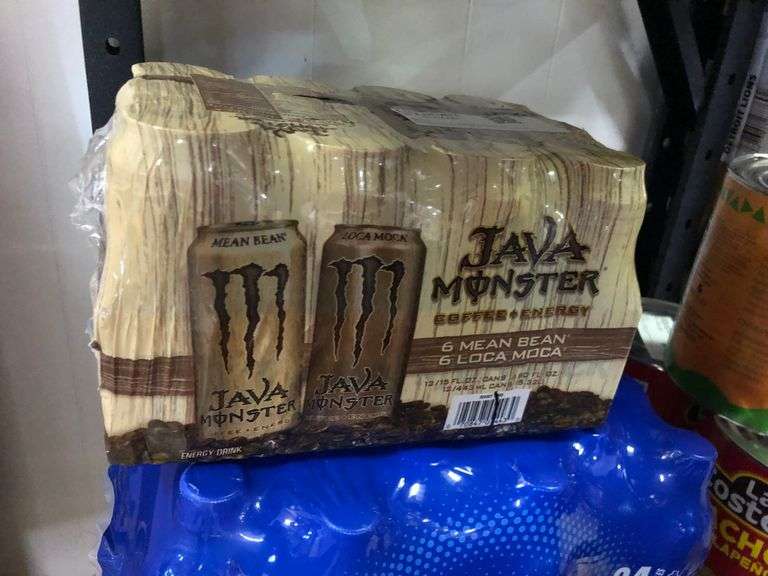 Java Monster Energy Drink, Pepsi Bottles