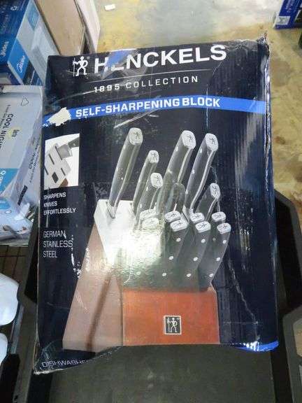 * Henckels Self-Sharpening Knife Block