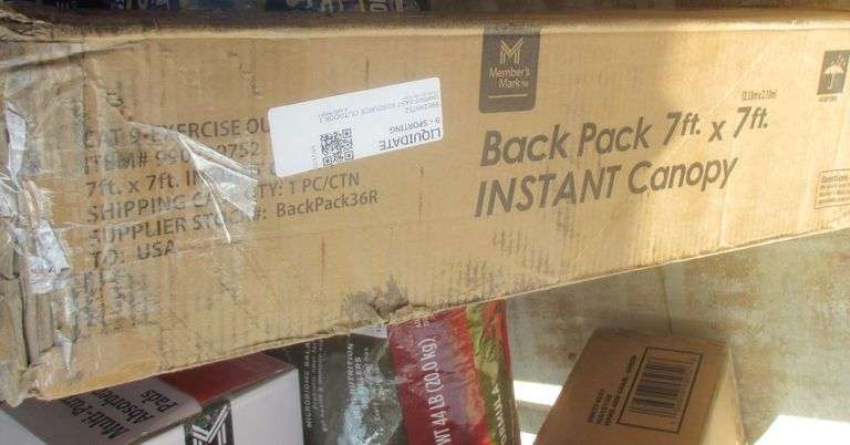 Back Pack Instant Canopy