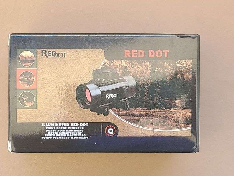 Red Dot Illuminated Red Dot
