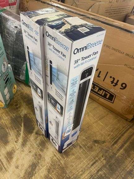 2) Omnibreeze Tower Fans