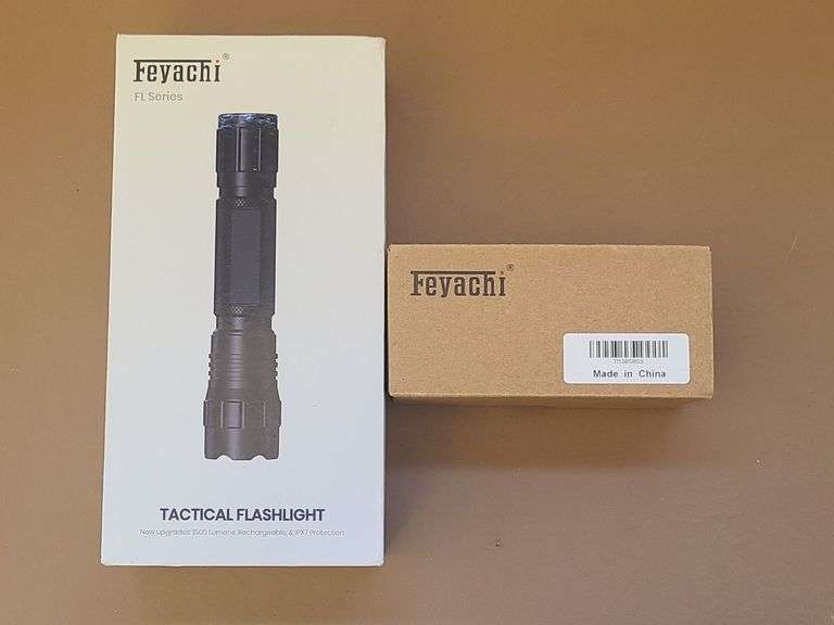 Feyachi FL Series Tactical Flashlight and  Feyachi Tactical Flashlight / Laser Combo