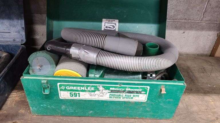 Greenlee Portable Fish Tape Blower System