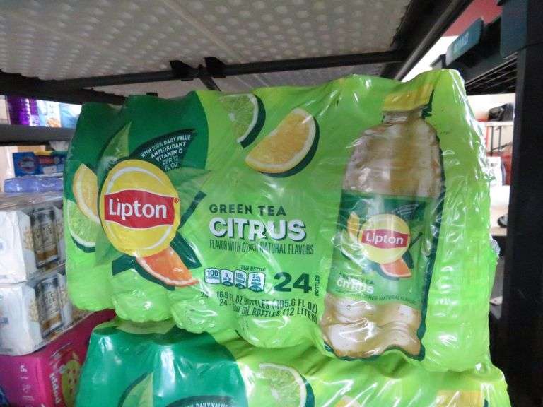 2) Lipton Green Tea Citrus, Lipton Diet Green Tea Citrus