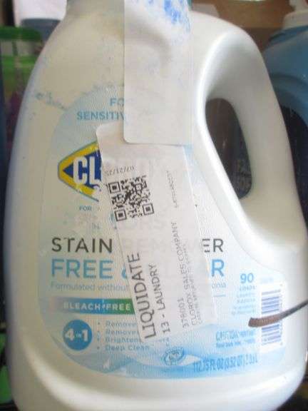 ERA Stain Fighter, Persil Cleaner, Clorox Stain Remover