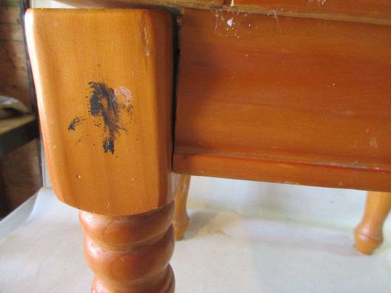 Wood End Table