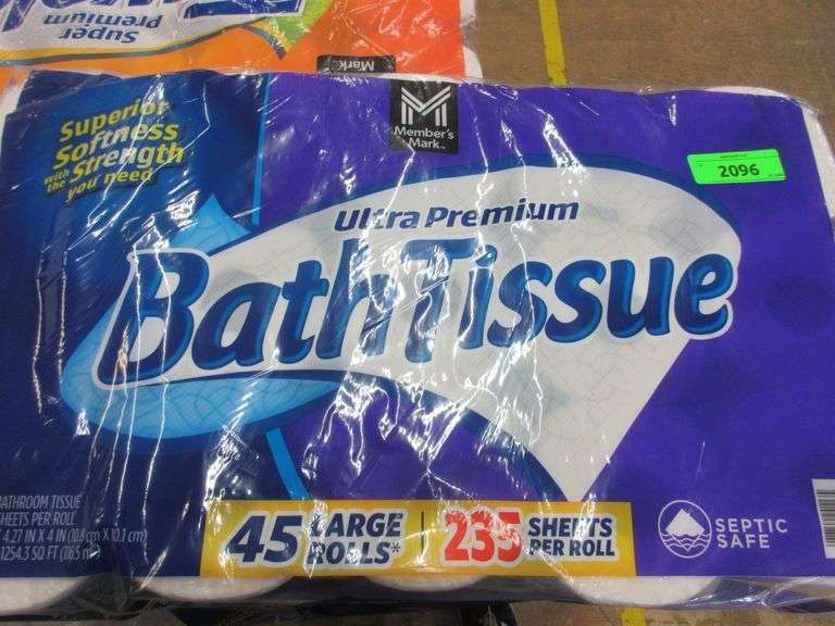 3) Ultra Premium Bath Tissue