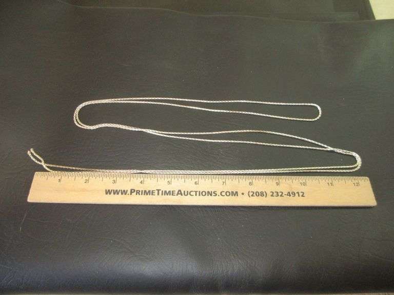 Long Sterling Silver Chain