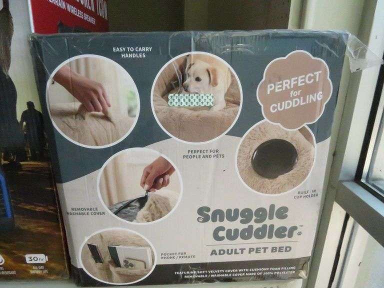 Snuggle Cuddler Adult Pet Bed
