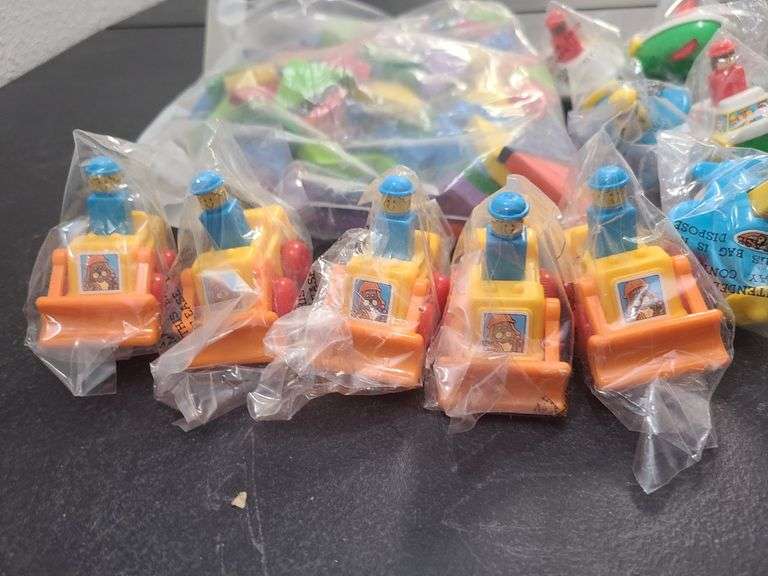 Toy Shapes, Toy Boat and Tractor