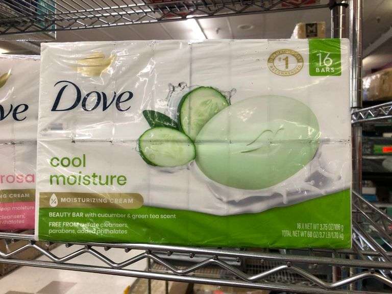 3) Dove Beauty Bar 16pk