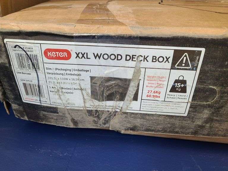 Keter XXL Wood Deck Bod