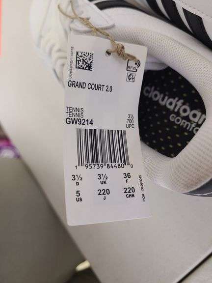 Ladies Adidas Grand Court 2.0 Sneakers