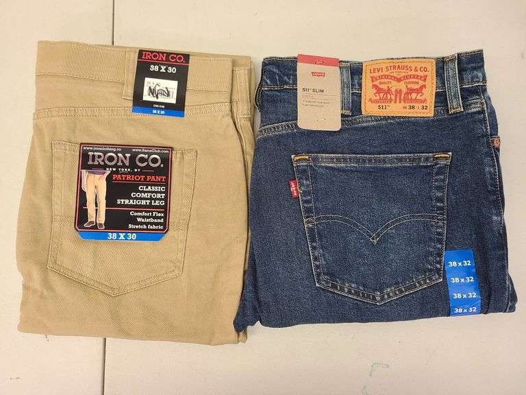 Men's Levi 511s and Iron Co Pants