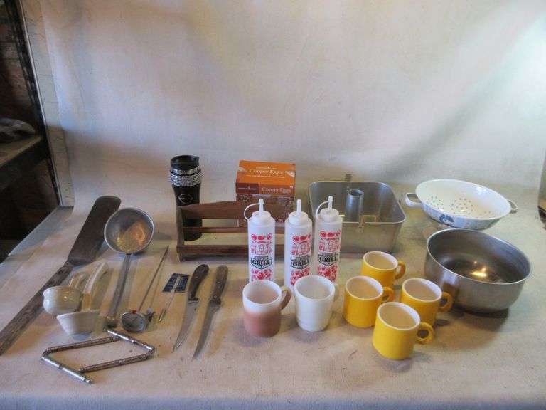 Colander, Copper Eggs, More Kitchen Supplies