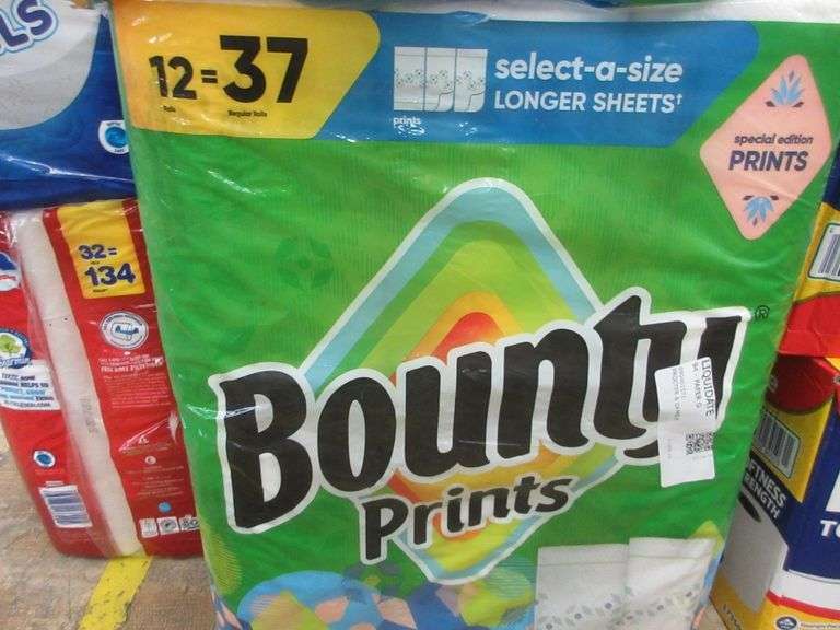 Bounty Paper Towels, Bounty Prints Paper Towels