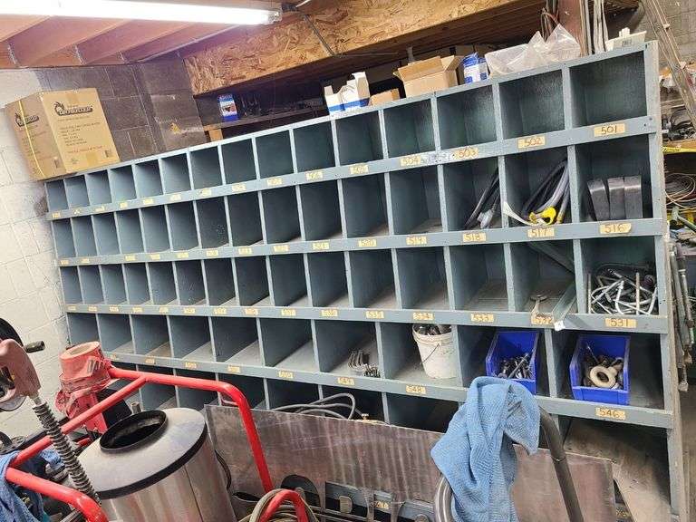 Bin Storage Shelf*