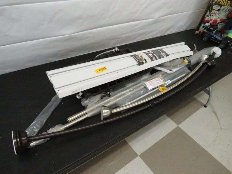 Geartrack Channel, Shower Rods, Stove Grate