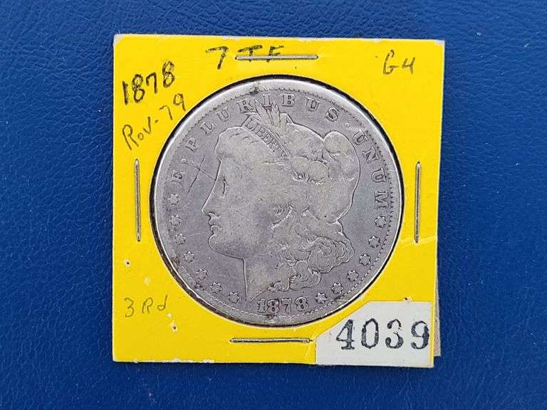 1878 Morgan Silver Dollar