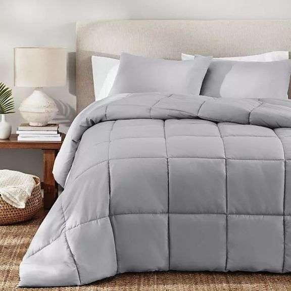 Down Alternative Comforter - Silver