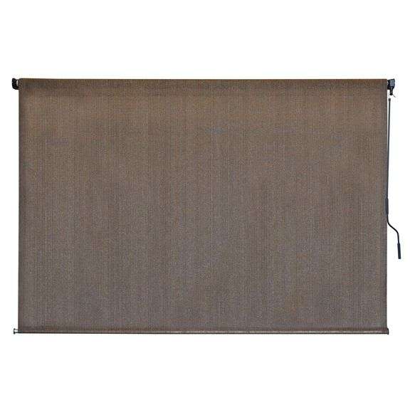 *6' x 6' Cordless Outdoor Sun Shade with Removeable Pole - Basalt
