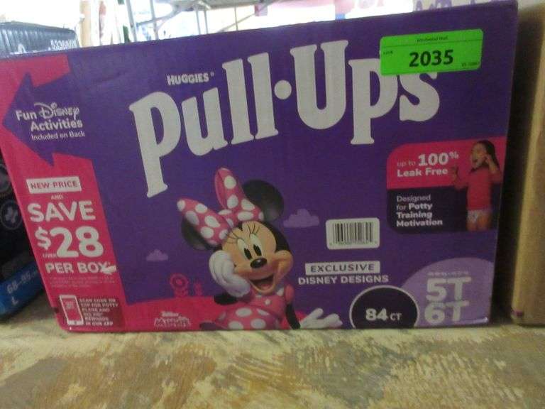 Pull Ups Size 5T/6T