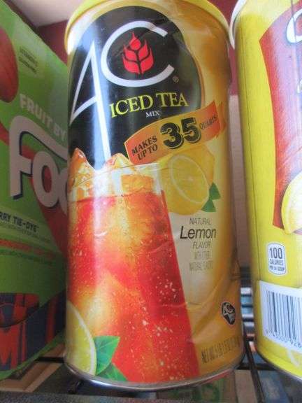 2) Country Time Lemonade Drink Mix, 40 Iced Tea Mix