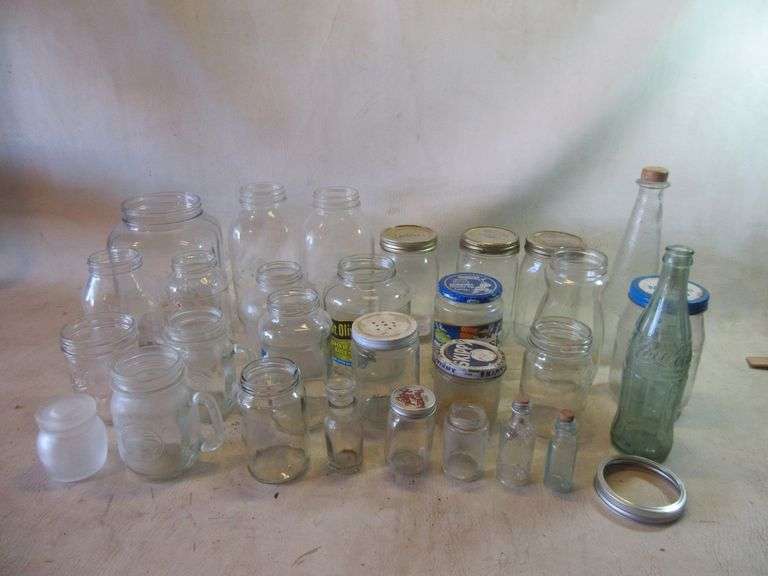 Canning, Other Glass Jars and Bottles