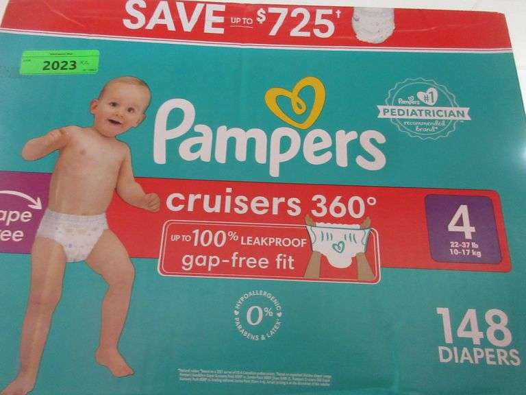Pampers Cruisers Size 4, Pampers Swaddlers Size 4