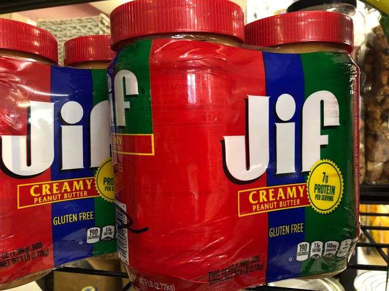 3) Jif Creamy Peanut Butter 2pk