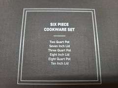 Hexclad Six Piece Cookware Set