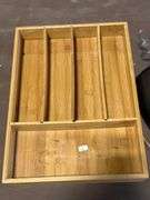 2) Utensil Organizers, Cafe Creme Wall Decor