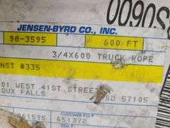 Spool of Truck Rope
