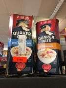 Quaker Old Fashioned Oats, Quaker Quick One-Minute Oats