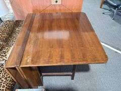 Folding Table with Two Leafs
