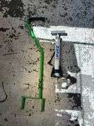 Zefal Smart Bike Floor Pump, Lawn Coring Aerator