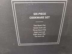 Hexclad Six Piece Cookware Set
