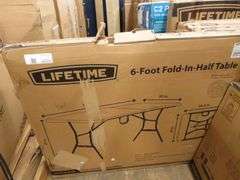 Lifetime Fold-In-Half Table