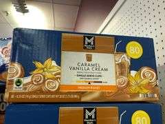 2) Caramel Vanilla Cream Medium Roast Single Serve Cups