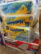 2) Napkins Think & Strong, Marathon Multi-Fold Paper Towels