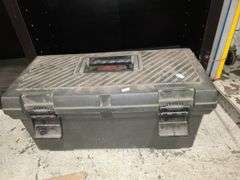Toolbox with Contents: Gauges, Bits, Putty, More
