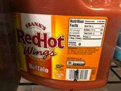 French's Worcestershire Sauce, Kinder's BBQ Sauce, Frank's Red Hot Buffalo Sauce