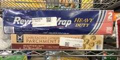 Reynolds Wrap Aluminum Foil 2pk, Unbleached Parchment Paper
