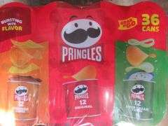 2) Fruit by the Foot Variety Packs, Pringles Variety Pack